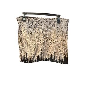 English Rose Women's Sequin Mini Skirt Medium